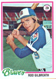 1978 Topps Baseball Cards      217     Rod Gilbreath